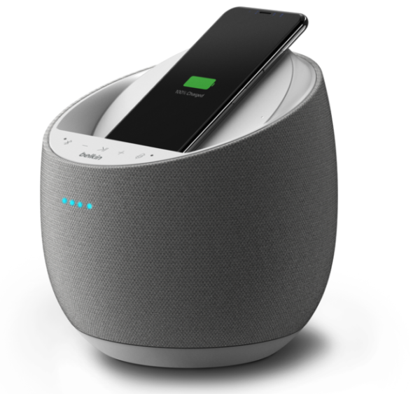 Belkin - enceinte connectée google assistant charge telephone mérignac - talence - pessac - bruges - begles - eysines – Bordeaux - biarritz – bayonne - pays basque - anglet - côte basque