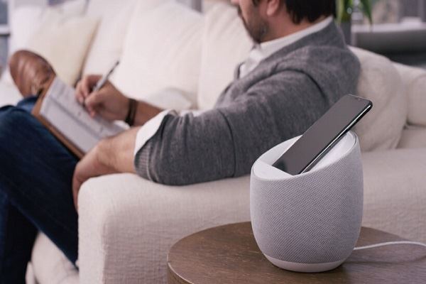 Belkin - enceinte connectée google assistant charge telephone mérignac - talence - pessac - bruges - begles - eysines – Bordeaux - biarritz – bayonne - pays basque - anglet - côte basque