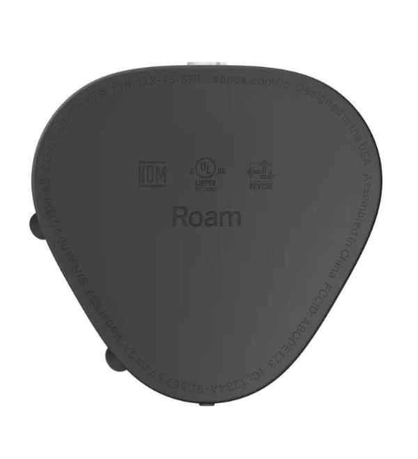 Sonos Roam - Enceinte connectée nomade - Vue de dessous 2